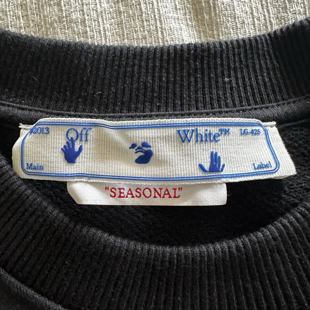 Off-White Chain Linked Arrow Printed Sweatshirt - image 4